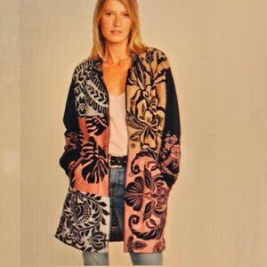 Johnny Was Harlow Jacket navy sz XS new with tags